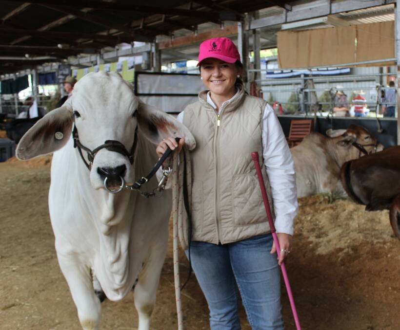 Lucie-Anne Kirk is going to the US on a scholarship to study the Brahman breed.