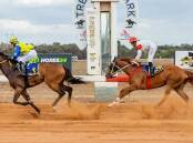 OVER THE LINE: Plans are well advanced for the first of three meetings in Moranbah in 2022 with a beach-themed day next weekend. Photo: Supplied