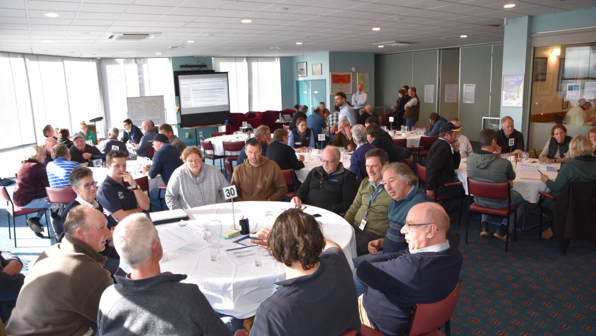 DISCUSSION: Dairy Plan meetings were held throughout Australia in May and June, including at Leongatha, Vic.