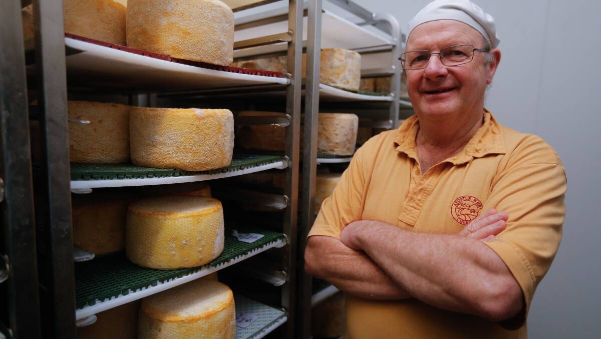 No Whey: Apostle Whey Cheese co-owner Julian Benson said the GIs would unfairly impact Australian dairy producers. Picture: Mark Witte