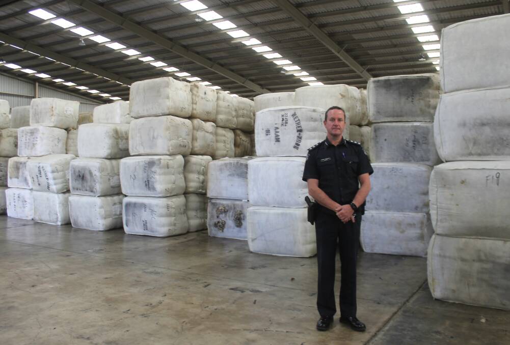 Victoria Police detective inspector Jamie Templeton said recommendations would made to the industry which could see the mandatory use of identification for any cash transactions in the wool industry. 