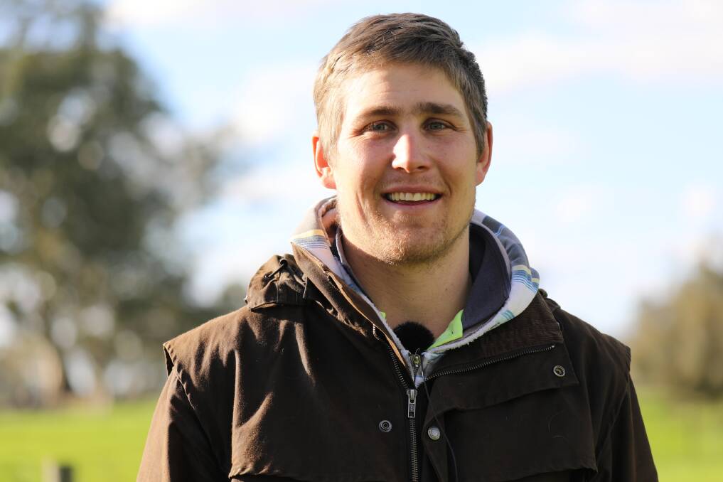 Looking ahead: Ricky Luhrs, Yama, Mooralla, Victoria, is running 1000 less sheep than usual due to seasonal pressures. He plans to run conservative ewe numbers but get better lambing percentages as he rebuilds his flock. 