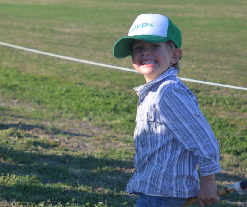 Will Doolin, Myall Downs, North Star. North Star Polo Player in the making.