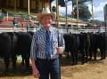 This year's show marked Bowenfels Angus stud principal Glen Perrett's 70th and last visit to the Ekka as an exhibitor. Picture: Billy Jupp 