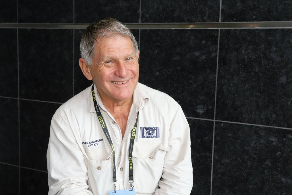 Gary Stark, Warwick Cattle Crush, Lockyer Valley was among the industry leaders to weigh in on the debate at last week's Darwin LIVEXchange conference. Picture: Sally Gall