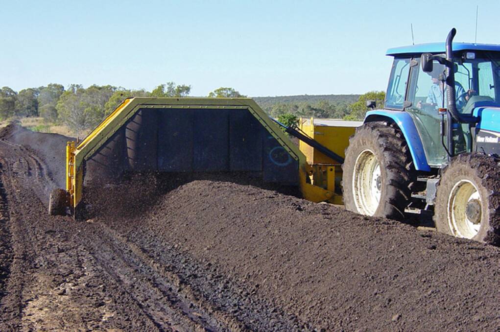 FEEDLOT MANAGEMENT: Manure aging or composting is best undertaken using low windrows rather than large piles.