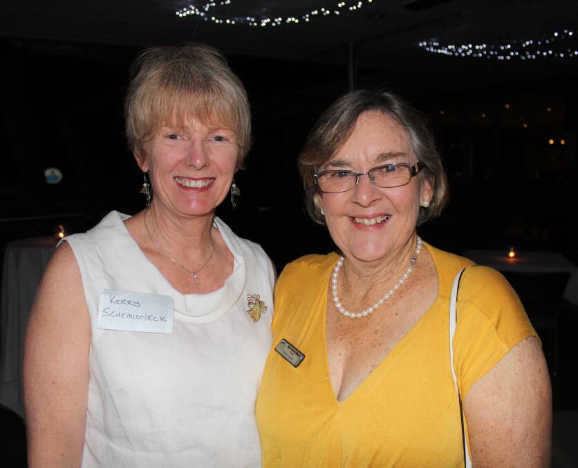 QUEENSLAND Rural, Regional and Remote Women's Network (QRRRWN) ladies celebrated the silly season with a small party in Toowoomba on Wednesday night. Pictures: ANDREA CROTHERS.