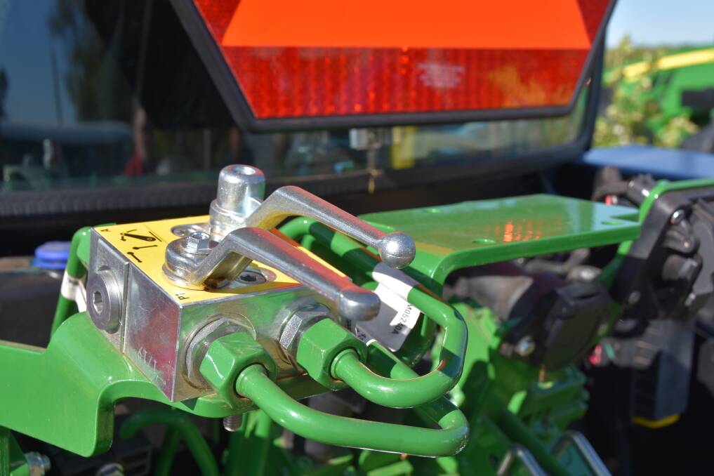 The John Deere precision can be seen in the finish and attention to detail. Picture by Ashley Walmsley