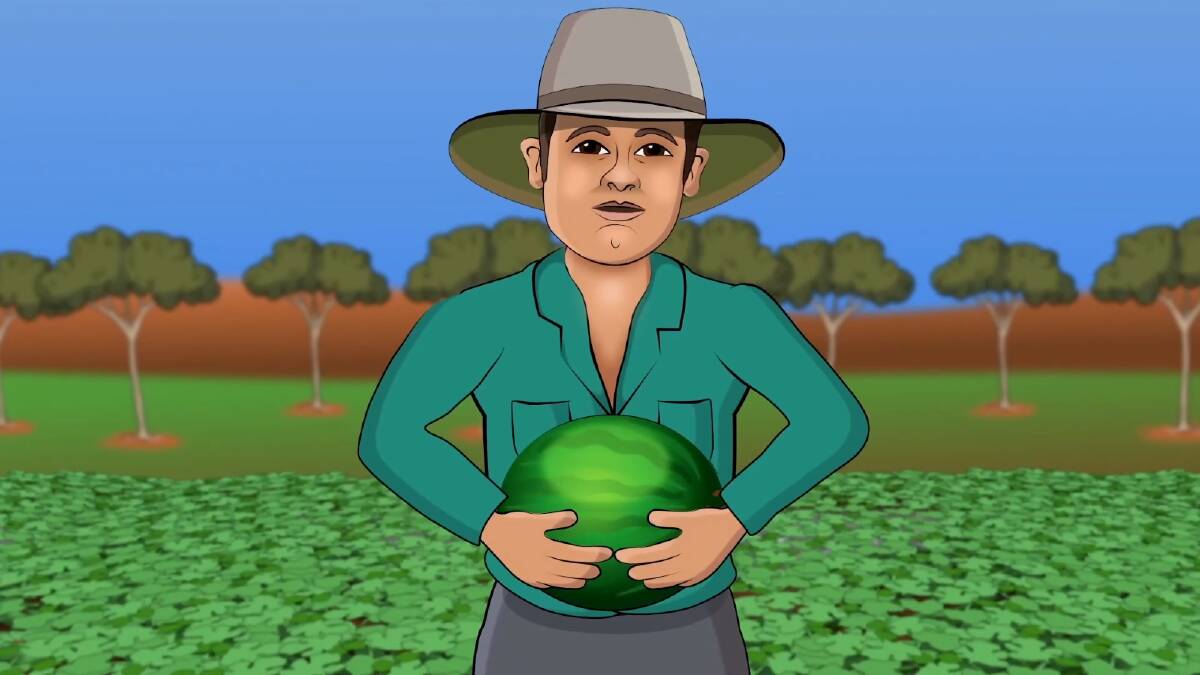 INFORMATIVE: Northern Australia melon grower, "Tom" features in the series of videos released to encourage good biosecurity habits among travelling holiday makers. 