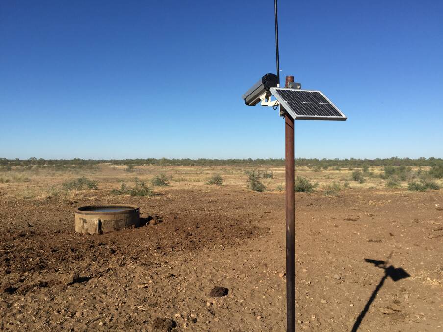 MONITOR: The uSee is a solar-powered remote camera and tank monitoring system which works in real time. 
