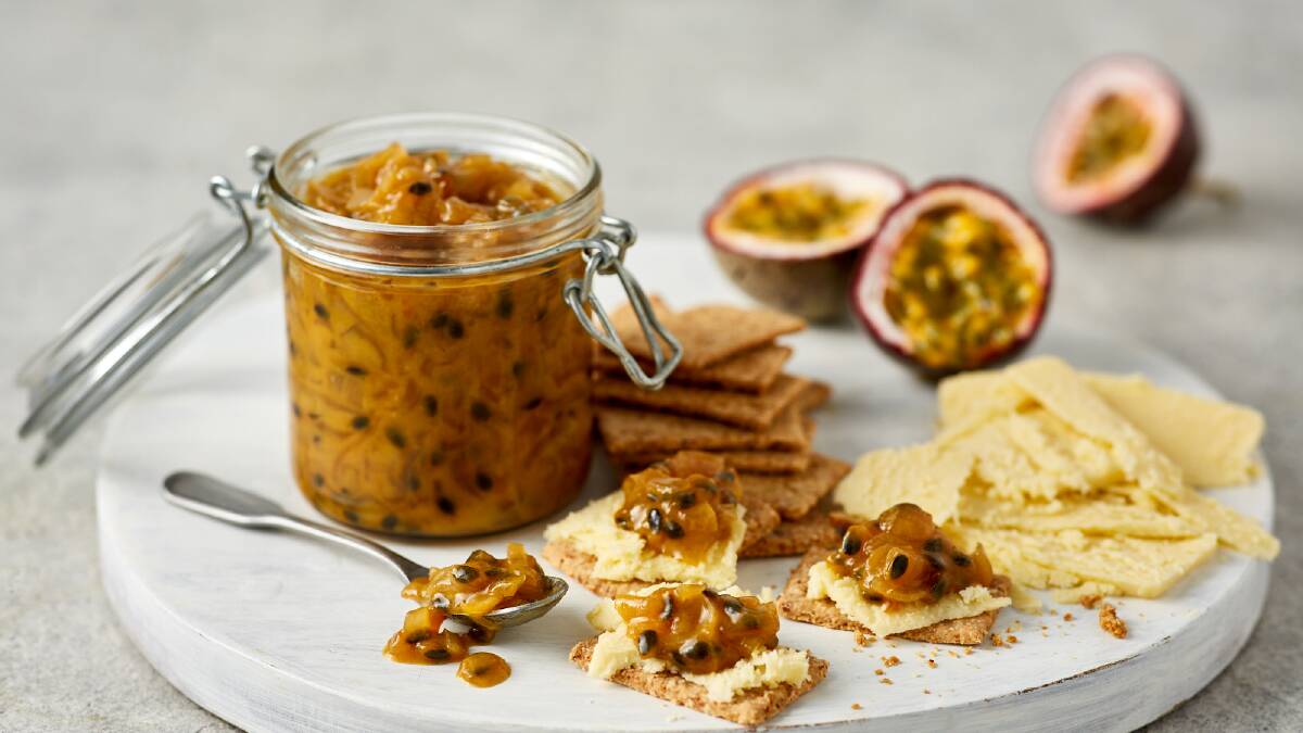 YUMMY: Passionfruit relish is just one of the recipe suggestions put forward by Australian Passionfruit to encourage consumers to make the most of the end of summer flush of fruit. 