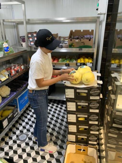 EXPORT: Morning Glory Farms' spaghetti squash being retailed in Singapore. 