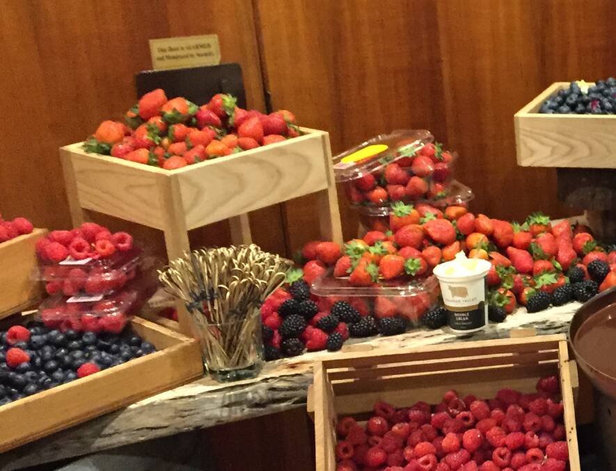 PATCH: There are benefits for both the industry, and the retailers, in presenting various types of berries in one display. 