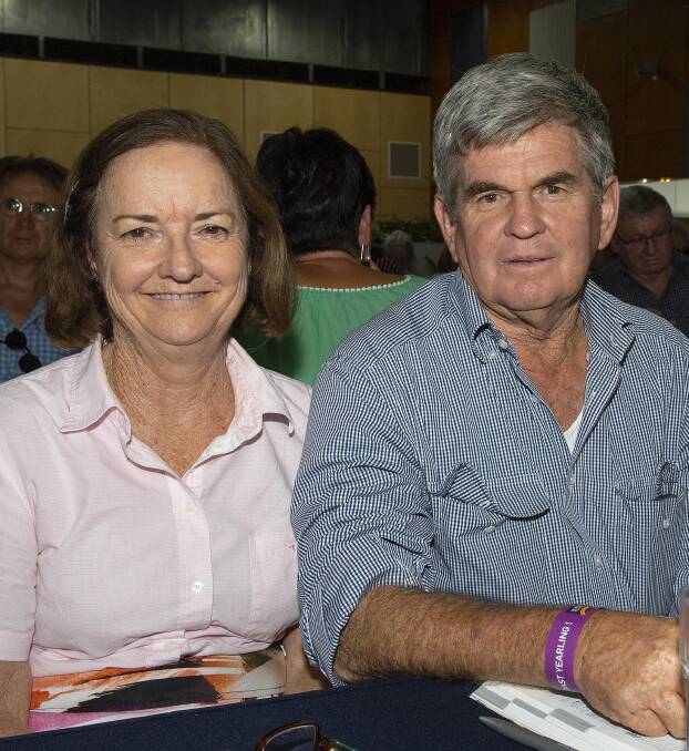 Formerly Mt Isa-based prominent racing owners and breeders Graham and Linda Huddy, Peachester Lodge, who paid $700,000 for a yearling filly by Snitzel from former Magic Millions 2YO Classic winner Regimental Gal. Picture: Magic Millions
