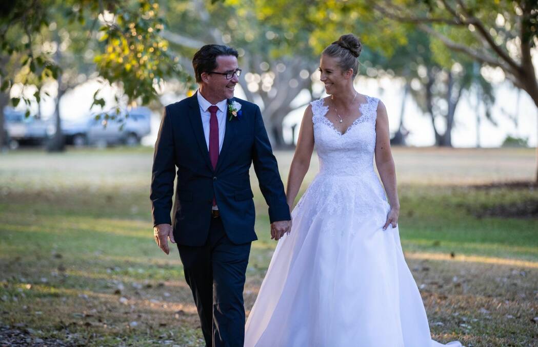 Graham Morrison and Lucy Buhr met and married in Darwin.