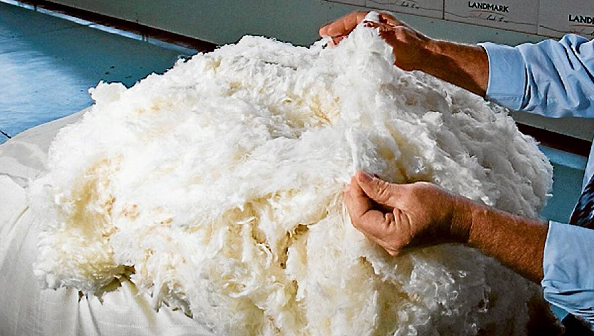 Wool prices ease