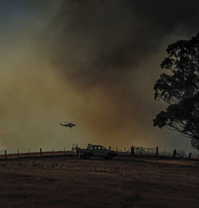 COUNTING THE COST: As access to some areas of the Gippsland bushfire is still restricted, it will be some time before a comprehensive assessment of losses can be made. Picture: Chris Brereton