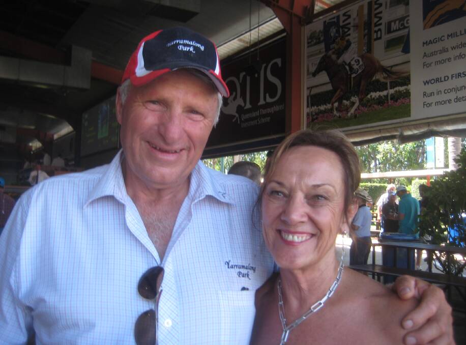 Queensland vendors at the recent Inglis Melbourne Premier yearling sale were Richard and Joan Foster, Yarramalong Park, Kalbar.