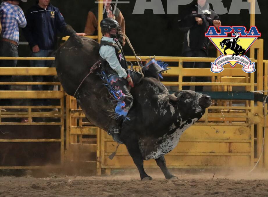 Joe Down leads the standings in the bull ride and aims to qualify for the finals in Warwick in late October.