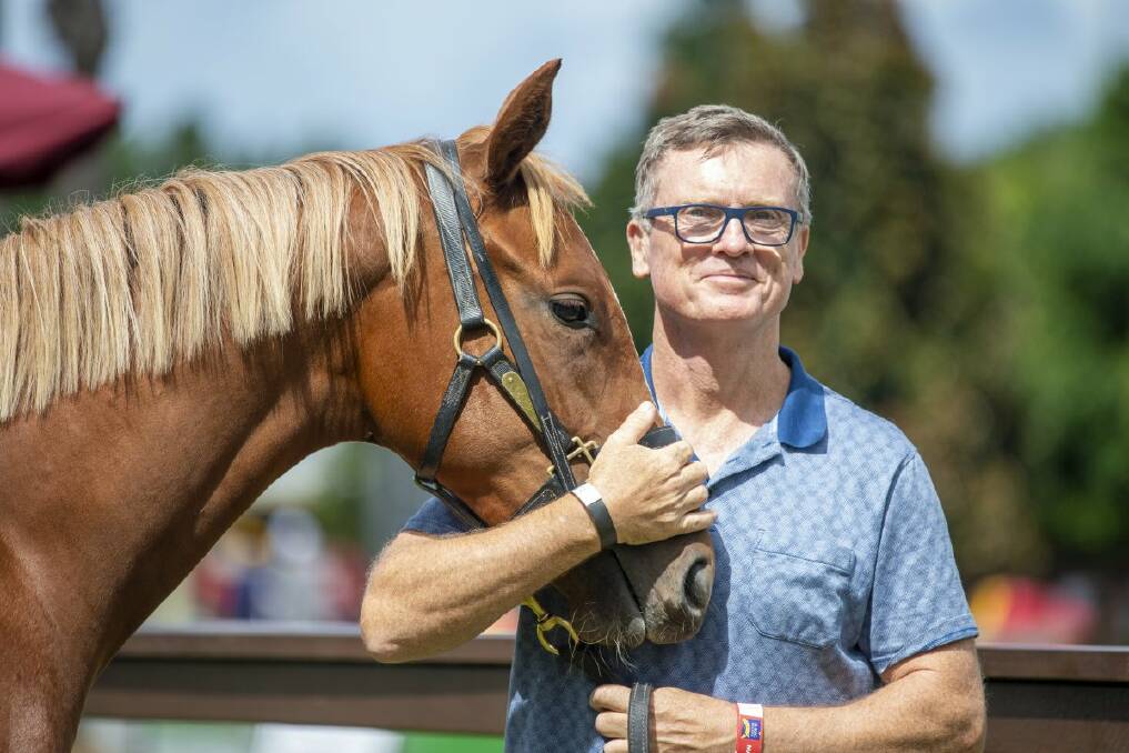 Sunshine Coast trainer David Vandyke paid top price of $150,000 on Day 1 of the Magic Millions March yearling sale for a Seebring/Tina Melina filly. Picture: Magic Millions 