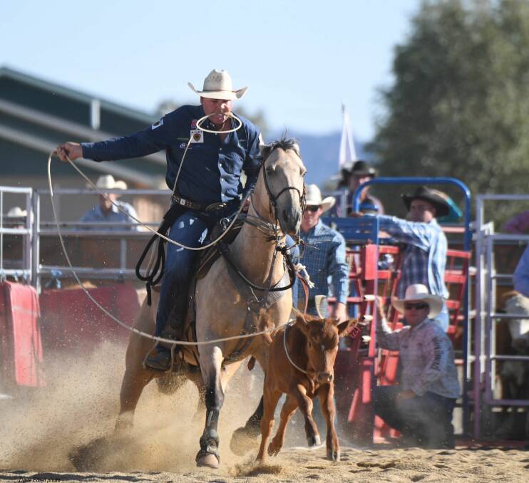 CONSISTENT: Emerald cowboy Shane Kenny has won another pro tour title and will be looking secure to his 16th all around cowboy title at the national finals. Picture: Dave Ethell 