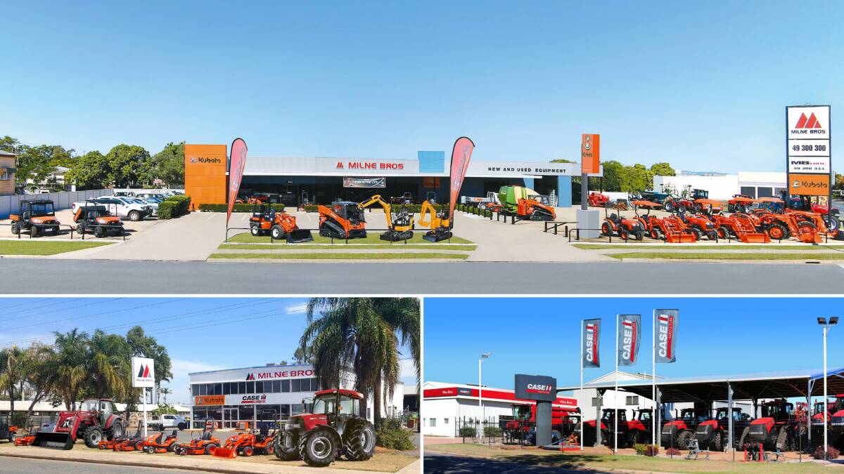 SERVICE: Milne Bros operates out of four locations including Rockhampton, Emerald, Biloela and Mackay.