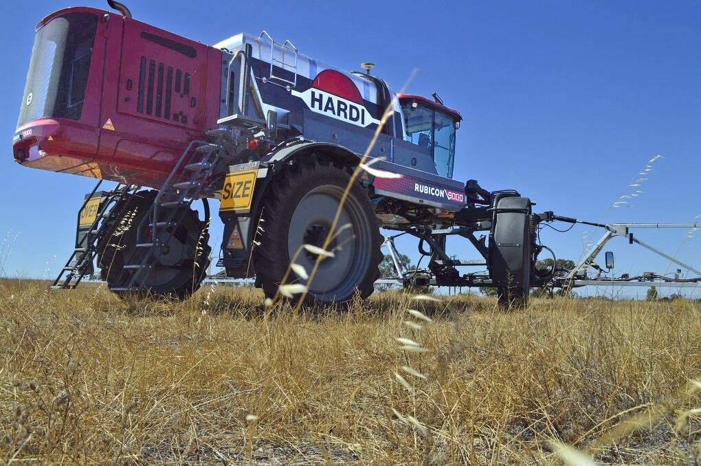 Hardi Rubicon 9000 with H-Select Nozzle Technology.
