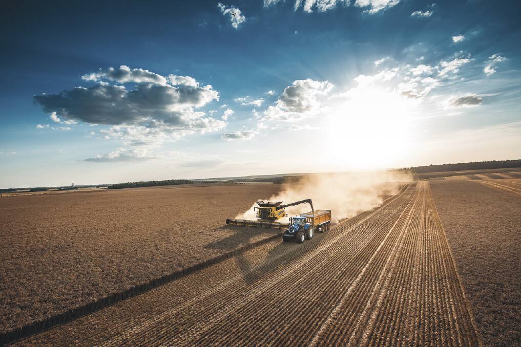 CONFIDENT IN FUTURE: Global farm machinery giant, New Holland, says it is striding into the future with confidence. 