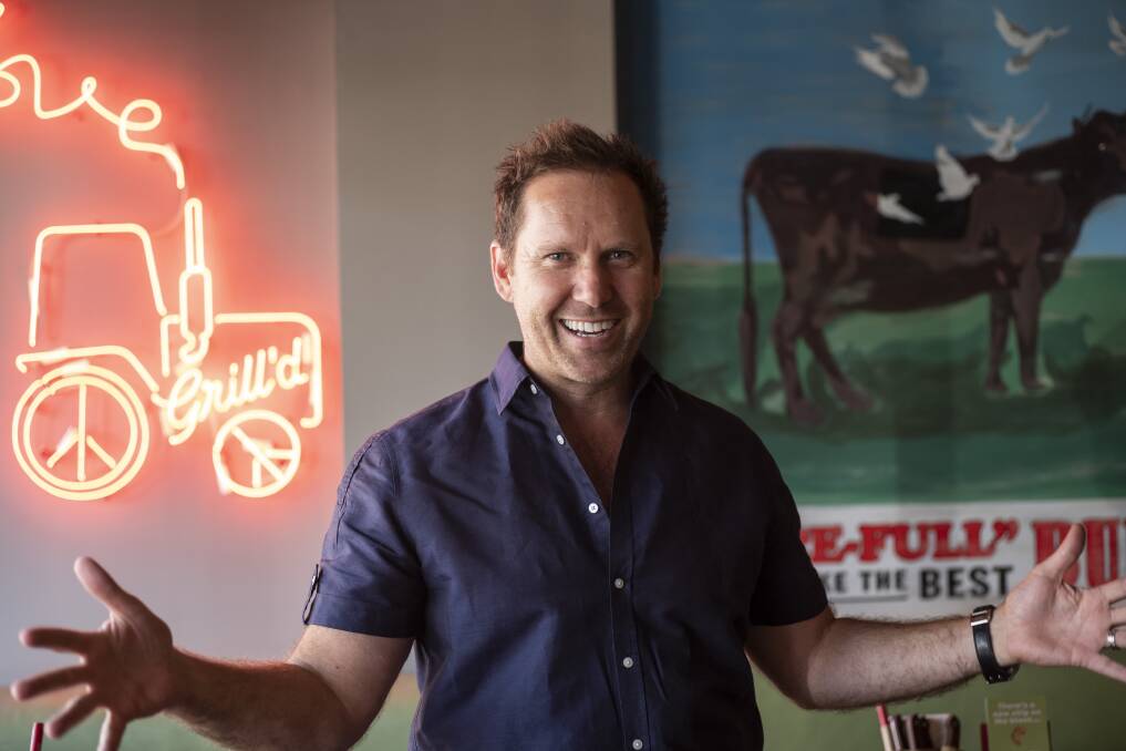 Simon Crowe, founder of upmarket Australian burger chain, Grill'd, took meat off the menu on April 15 in a controversial move that also generated plenty of publicity for his business.       