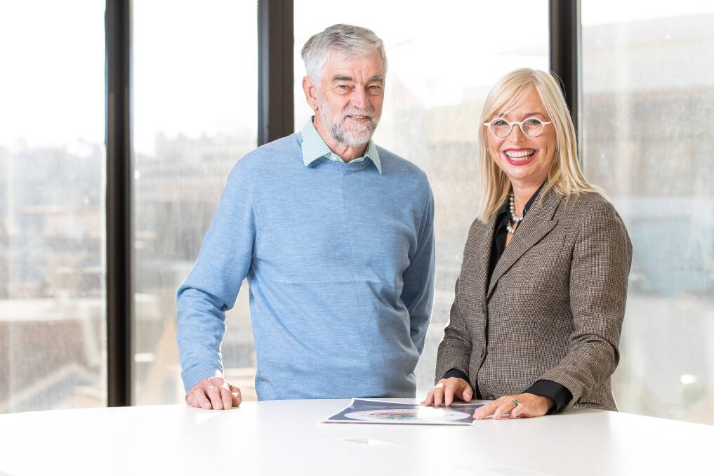 BETTER COMMUNICATIONS: Ron Cullen, chairman of a new consultative panel which will provide high-level advice to AWI, pictured with the company's chairman, Colette Garnsey. 