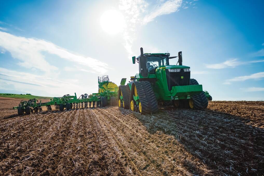 SMARTER AND MORE POWER: John Deere says its new John Deere 9 Series tractors will deliver more power and more technology to Australian farmers.