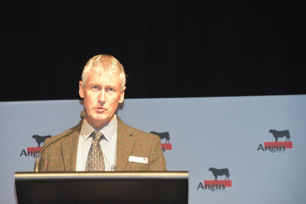 STAYING AT THE TOP: Dr Peter Parnell, CEO of Angus Australia, said while Angus had climbed to the top of the beef mountain other breeds were now working hard to knock it off its perch. 