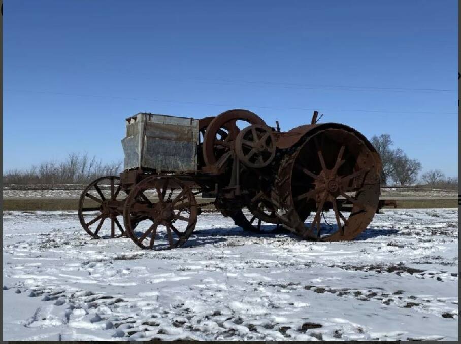 IN HOT DEMAND: Online bidding on this rare Australian-owned International Titan D 20 horsepower tractor has hit $93,000 in the United States. 