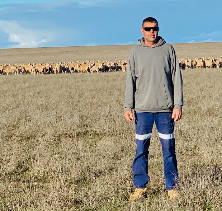WRIGHT'S WAY: South Australian farmer, Craig Wright, says being a shearer has made him fussy about wool quality on the family farm at Charra near Ceduna.