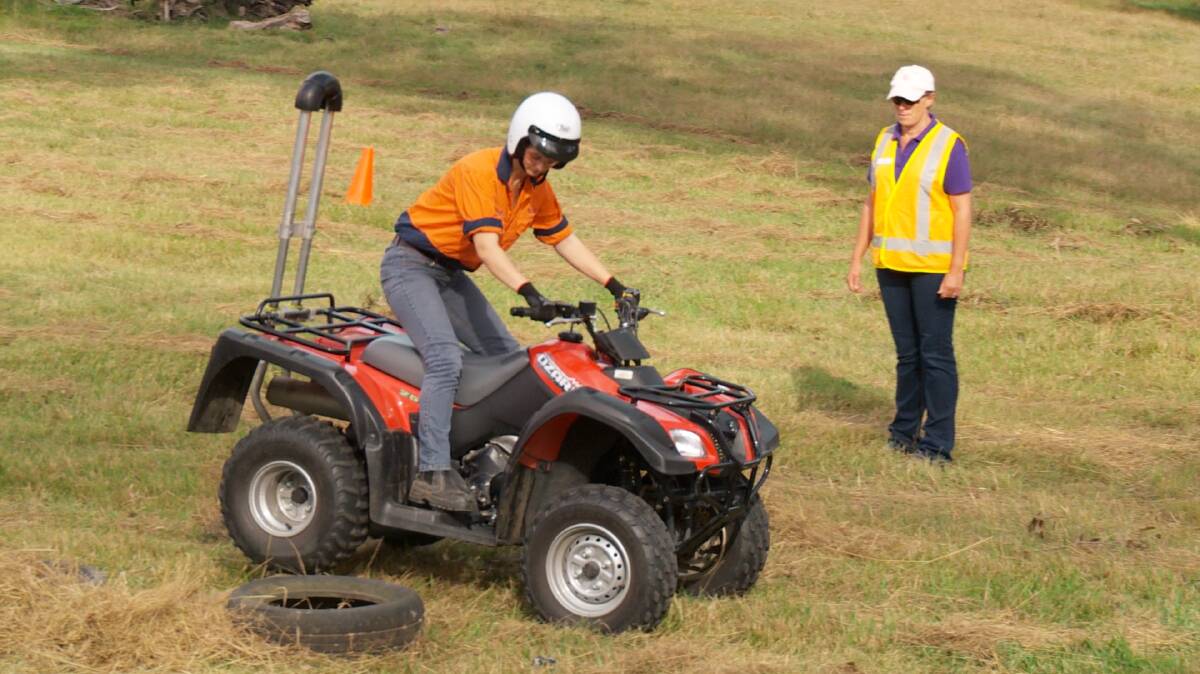 RIDER TRAINING: ACCC deputy chair, Mick Keogh, says rider training alone isn't going to stem fatalities and injuries from quad bike accidents. 