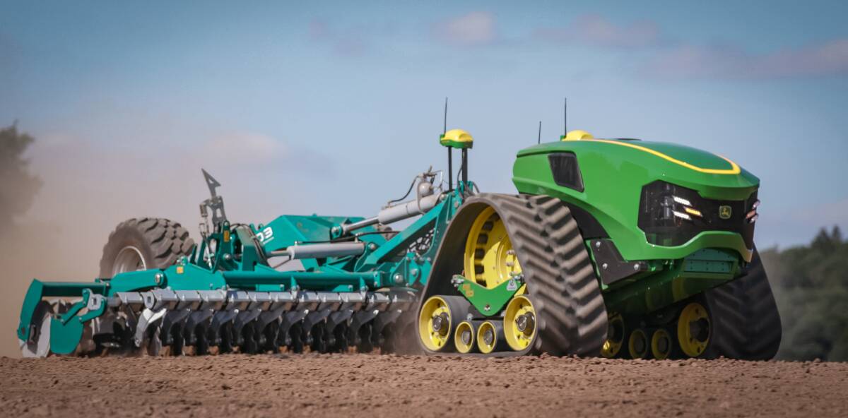 MACHINES OF THE FUTURE: Farm machinery giant, John Deere, believes the looming automation of agricultural production will ensure a more profitable, efficient and sustainable farming future.