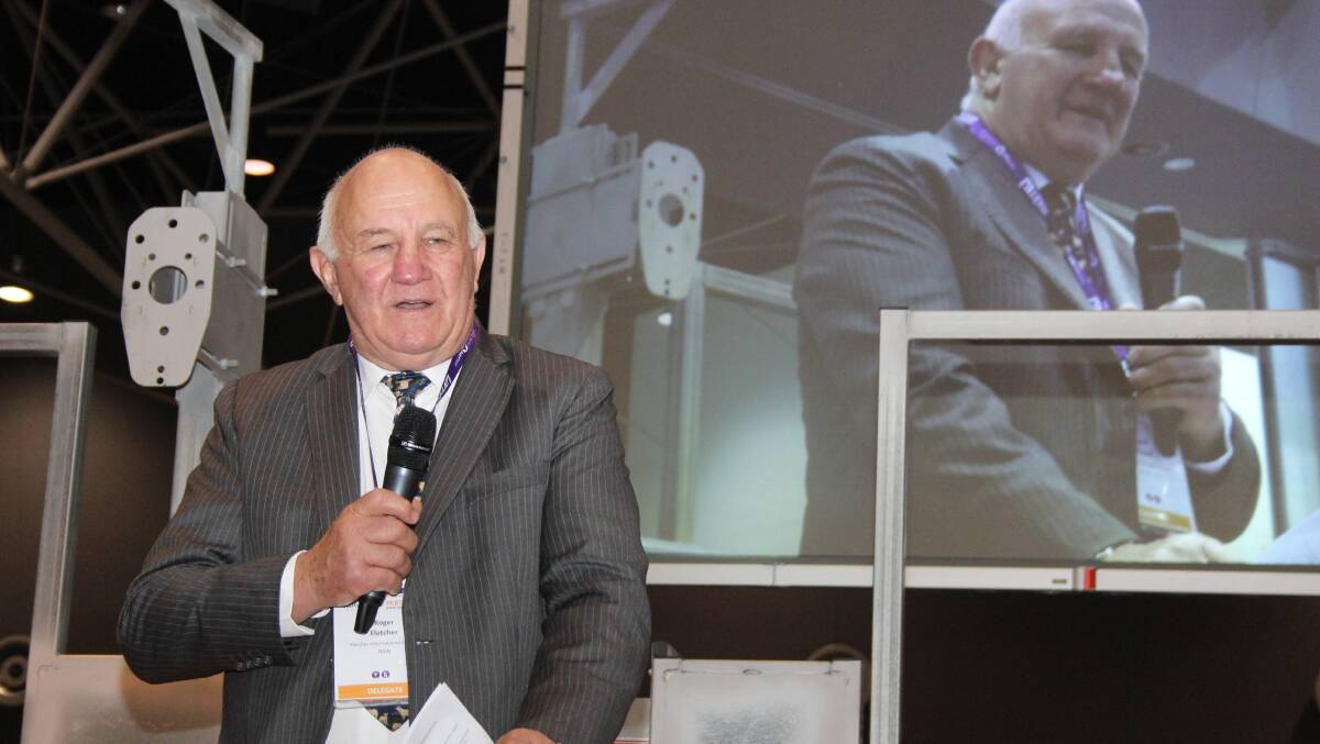 ONE VOICE: Fletchers International Exports director Roger Fletcher threw out some challenges to the hundreds of delegates at LambEx 2018.
