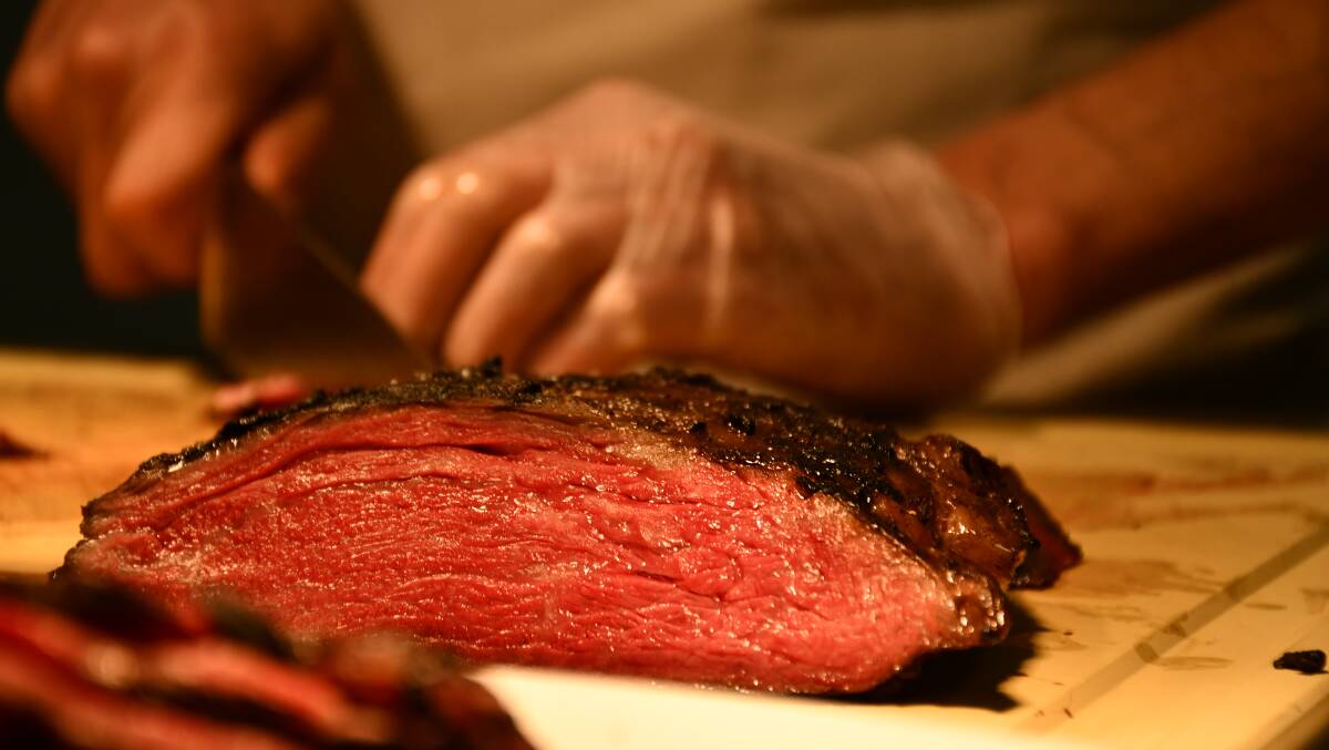 QUEENSLANDER: One of the four premium beef cuts presented by JBS at the Royal Queensland Steakhouse. 