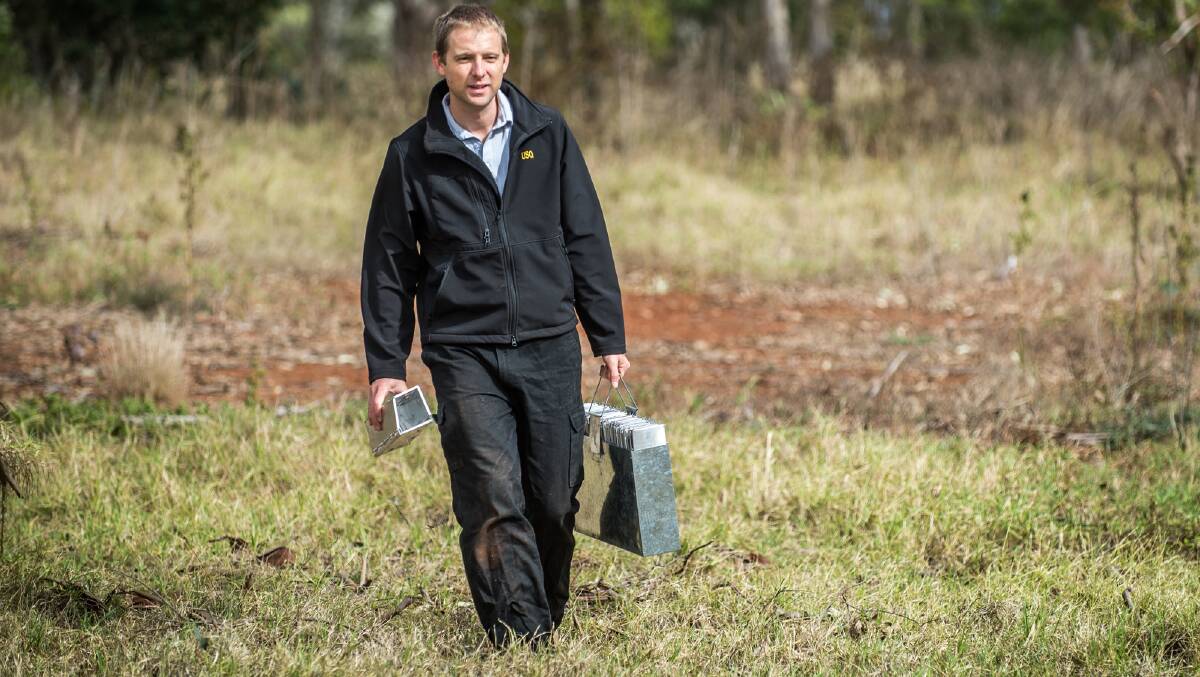 Wildlife management senior research fellow Dr Ben Allen, from USQ's Centre for Sustainable Agriculture Systems.