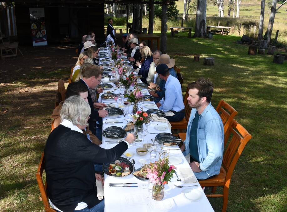 The long lunch hosted #eatqld champions on the Tommerup's picturesque sixth generation dairy farm in Kerry.