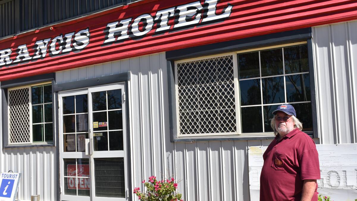 The Francis Hotel is Thallon's last remaining commercial business. 