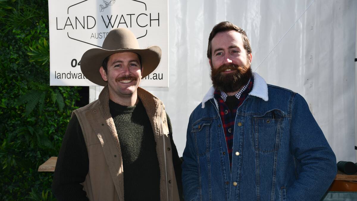 Brothers James and John Hill said they were overwhelmed with interest from farmers at FarmFest 2021.