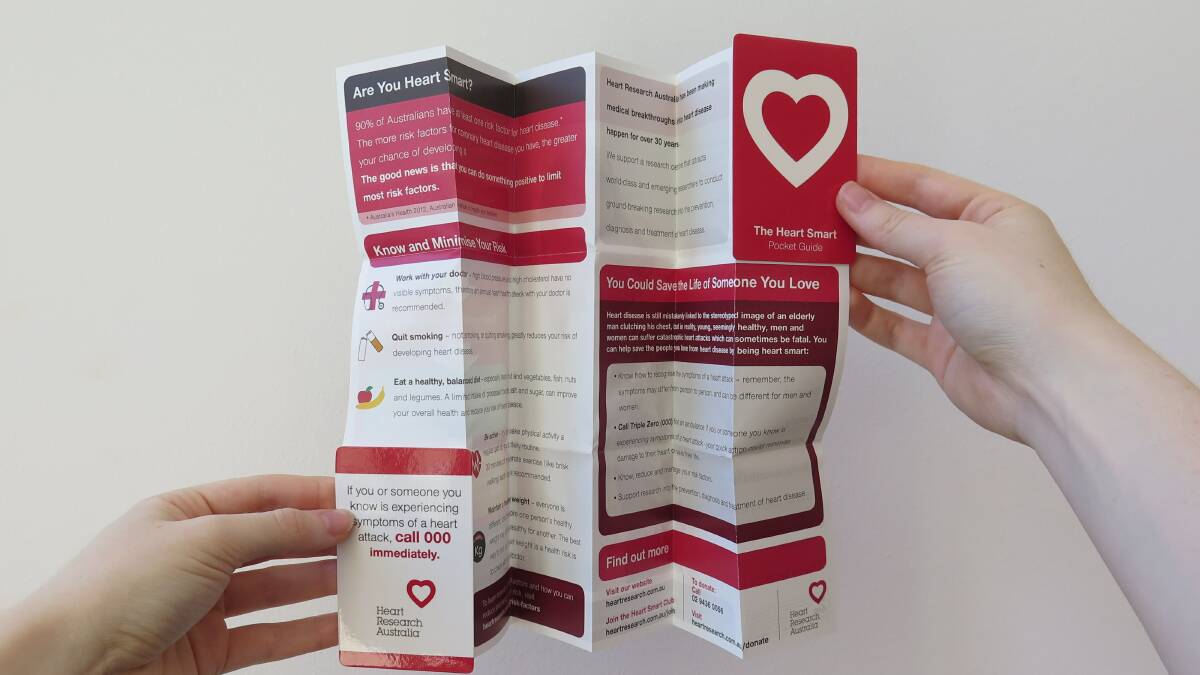 The Heart Smart Pocket Guide is free to every Australian. 