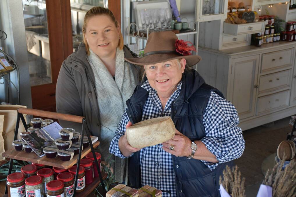 Carolyn and Dallas' shop supplies the very best of local produce as well as their very own delicious sheep cheese.
