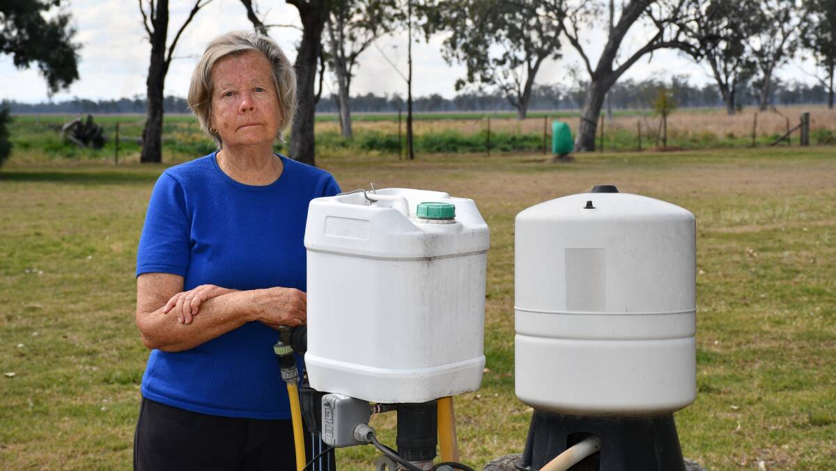 Celia Karp, Springvale, fears the Department of Resources' response to directional drilling concerns only encourages the behaviour. Photo: James McManagan