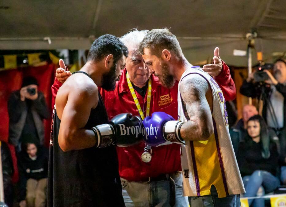 BOXING BUCKET LIST: Fred Brophy is offering a handful of fighters the chance to fight for his name and take on locals this weekend at the Bedourie Camel Races. Photo: Shaun Watson, Icono Images.