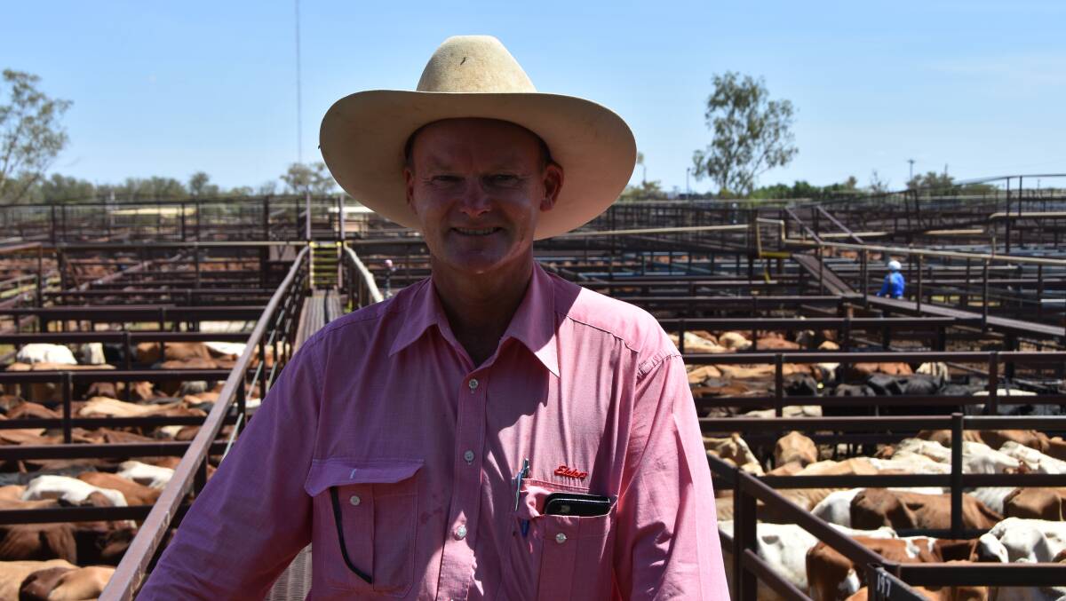 Elders Longreach branch manager Tim Salter, who said Friday's sale went "extremely well".