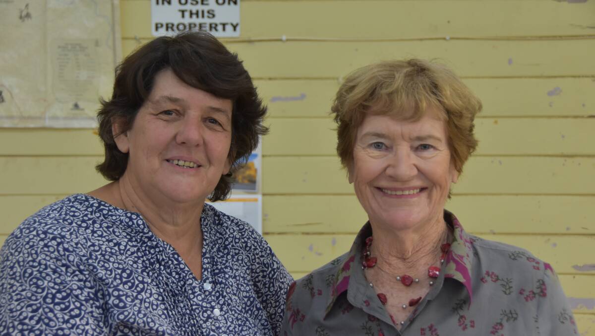 Donna Paynter and Lyn Fraser said there was plenty of foot traffic on Winton's main street.