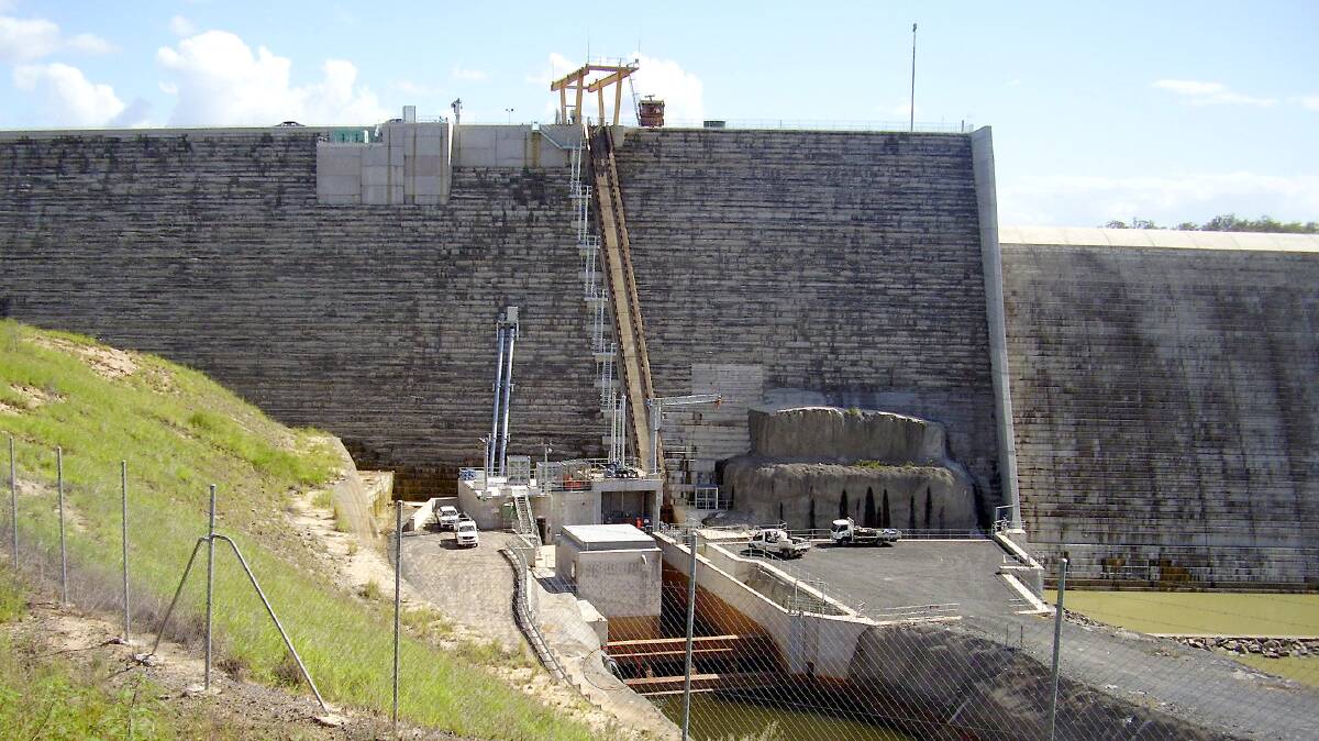 Paradise Dam, which could be lowered in order to save costs while meeting safety guidelines. 