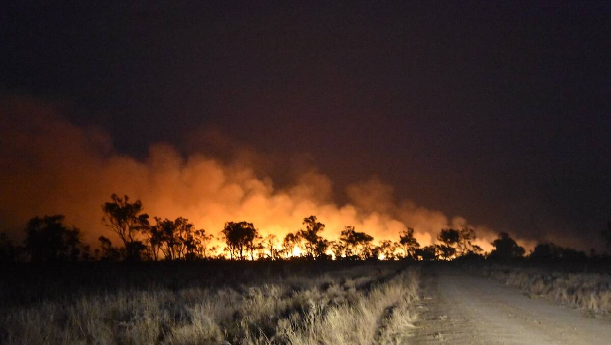 CHARGES LAID: Two men have been fined after allegedly throwing fireworks from a vehicle which sparked a bushfire on September 27. Picture: Trina Patterson 